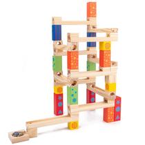Brinquedo de corrida de mármore de madeira para crianças: quebra-cabeça de desenvolvimento cerebral Brinquedo de corrida de mármore de madeira para crianças: quebra-cabeça de desenvolvimento cerebral