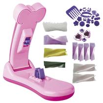 Brinquedo De Criar Lacos Máquina De Fazer Fitas De Cabelo Divertida Rosa Meninas Brinquedo De Criar Lacos Máquina De Fazer Fitas De Cabelo Divertida Rosa Meninas