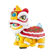 Brinquedo de dança Lions para o Ano Novo Chinês com luzes e música para crianças Brinquedo de dança Lions para o Ano Novo Chinês com luzes e música para crianças