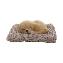 Brinquedo De Decoração Para Console Central De Carro Em Forma De Cachorro De Pelúcia Dormindo Para Brinquedo De Decoração Para Console Central De Carro Em Forma De Cachorro De Pelúcia Dormindo Para