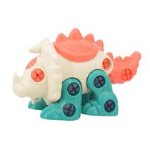 Brinquedo de dinossauro brinquedo de dino com haste de broca brinquedo educativo diy com ferramentas para crianças
