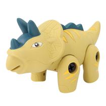 Brinquedo de dinossauro brinquedo de dino com haste de broca brinquedo educativo diy com ferramentas para crianças