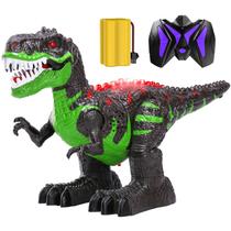 Brinquedo de dinossauro com controle remoto TEMI para meninos de 3 a 8 anos com luz