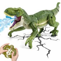 Brinquedo de dinossauro com controle remoto ToyFuntasy para crianças de 4 a 12 anos