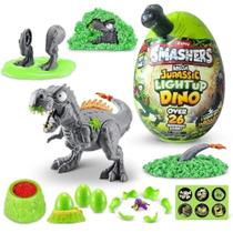Brinquedo de dinossauro Smashers Jurassic Light Dino gd Fun