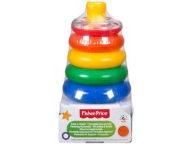 Brinquedo de Empilhar Pirâmide de Argolas - Fisher-Price 6 Peças