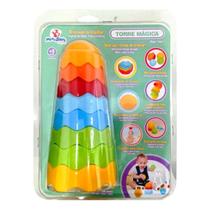 Brinquedo de Empilhar Torre Mágica Mercotoys Brinquedos