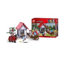 Brinquedo de Encaixar Cavaleiros Poço D'Água 237 Peças - BR1342 Brinquedo de Encaixar Cavaleiros Poço D'Água 237 Peças - BR1342