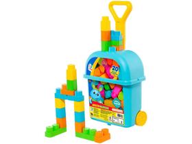 Brinquedo de Encaixar Coleção Baby Land Carrinho - de Puxar Molto Blocks Cardoso Toys 21 Peças Brinquedo de Encaixar Coleção Baby Land Carrinho - de Puxar Molto Blocks Cardoso Toys 21 Peças