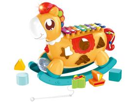 Brinquedo de Encaixar Coleção Baby Land - Pocotó Musical Cardoso Toys 6 Peças