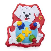 Brinquedo De Encaixar Com 4 Peças Educativo Dog Mix Calesita