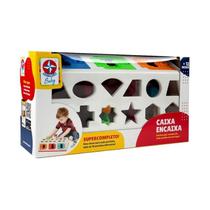 Brinquedo de Encaixar Educativo Caixa Encaixa Estrela Brinquedo de Encaixar Educativo Caixa Encaixa Estrela