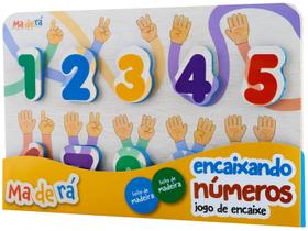 Brinquedo de Encaixar Educativo Maderá - 3127 Toyster Brinquedos 10 Peças