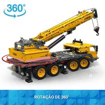 Brinquedo de Encaixar Guindaste 997 Peças Blocos de Montar de Construção Educativo Infantil Adulto Colecionável