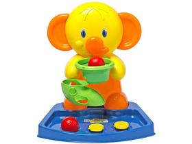 Brinquedo de Encaixar Play Time - Basquete Elefantinho Cotiplás 4 Peças