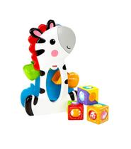 Brinquedo De Encaixar Zebra Blocos Surpresa Fisher Price CGN63 Brinquedo De Encaixar Zebra Blocos Surpresa Fisher Price CGN63