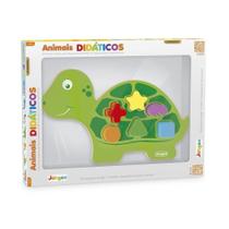 Brinquedo de Encaixe Animais Didáticos Tartaruga - Junges Brinquedo de Encaixe Animais Didáticos Tartaruga - Junges