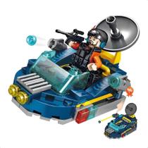 Brinquedo De Encaixe Heróis VS Vilões Bronco 101 Peças Aventuras Na Água +De 4 Anos Macro - BM006