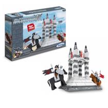 Brinquedo de Encaixe para Criança Montar Medieval Ataque a Torre 188 Peças +6 Anos Criatividade Xalingo 0300.9