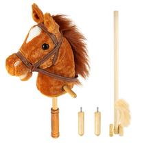 Brinquedo de equitação Hobby Morytale Stick Plush de 39 polegadas para crianças Brinquedo de equitação Hobby Morytale Stick Plush de 39 polegadas para crianças