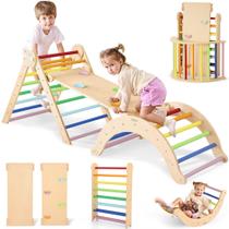 Brinquedo de escalada Belleur Pikler Triangle 7 em 1 para crianças Brinquedo de escalada Belleur Pikler Triangle 7 em 1 para crianças