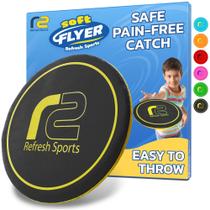 Brinquedo de exterior Flying Disc Refresh Sports, macio, leve e seguro