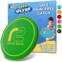 Brinquedo de exterior Soft Flying Disc Refresh Sports Safe Catch
