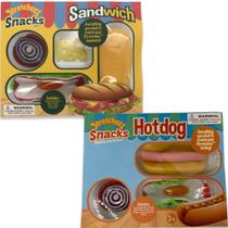 Brinquedo de Faz de Conta Thin Air Brands Stretcheez Lanches 2 Unidades Brinquedo de Faz de Conta Thin Air Brands Stretcheez Lanches 2 Unidades