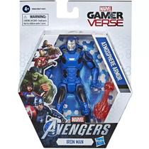 Brinquedo de figura de ação Hasbro Marvel Gamerverse Homem de Ferro de 6 polegadas, com pele de armadura de atmosfera