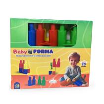 Brinquedo De Formas +18 Meses 20 Peças Big Star
