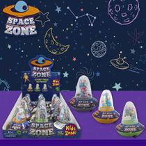Brinquedo De Fricção Com Pastilhas Space Zone Display Com 12