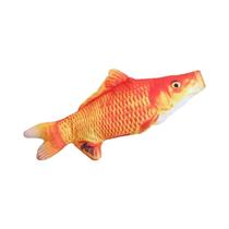 Brinquedo De Gato Com Catnip, Almofada De Pelúcia Simulada De Peixe Para Gatos