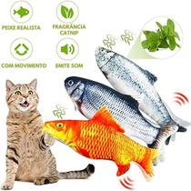 Brinquedo De Gato E Cachorro Peixe Elétrico Recarregável Usb - Panshopp