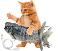 Brinquedo de Gato Flipping and Flopping Fish com Catnip - 5 Estrelas