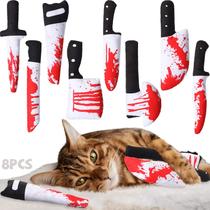 Brinquedo de Gato Honoson - 8 Focas de Halloween com Catnip