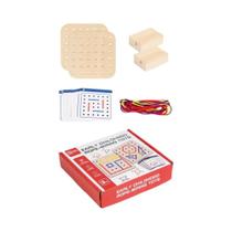 Brinquedo De Habilidades Motoras Finas Para Crianças, Tabuleiro De Enfiar Fios, Jogo De Viagem Para