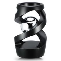 Brinquedo de ilusão óptica cinética Lifidea Fidget Spinner preto Brinquedo de ilusão óptica cinética Lifidea Fidget Spinner preto