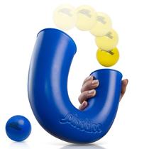 Brinquedo de jogo de habilidade original pindaloo com 2 bolas Presentes para crianças e adultos, jogos de interior e exterior, brinquedos de bola para meninos, meninas e adolescentes Ideias de presentes, coisas divertidas, desenvolve habilidades motoras e de malabarismo Azul