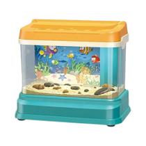 Brinquedo De Jogo De Pesca Em Aquário Infantil Com Luz E Música Para Crianças, Meninos E Meninas,