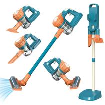 Brinquedo de limpeza infantil Kids Vacuum BAYMI 3 em 1 Working Brinquedo de limpeza infantil Kids Vacuum BAYMI 3 em 1 Working
