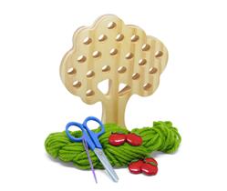 Brinquedo De Madeira Alinhavo Árvore Macieira, Da Pachu P-01