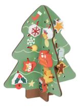 Brinquedo De Madeira Árvore De Natal81 Pçs Hi Pando HP047 Brinquedo De Madeira Árvore De Natal81 Pçs Hi Pando HP047