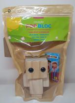 Brinquedo de Madeira Educativo Pop Blocks ANINHA - Marca Artyara
