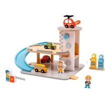 Brinquedo De Madeira Estaciona E Brinca Tooky Toy Tp532