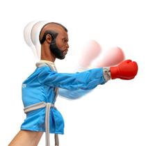 Brinquedo de marionete de boxe Toynk Rocky Reachers Clubber Lang 33cm Brinquedo de marionete de boxe Toynk Rocky Reachers Clubber Lang 33cm