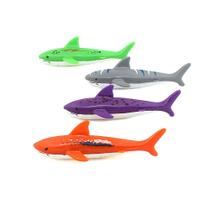 Brinquedo de mergulho para piscina ZHFUYS Diving Torpedo Shark para crianças, pacote com 4 Brinquedo de mergulho para piscina ZHFUYS Diving Torpedo Shark para crianças, pacote com 4