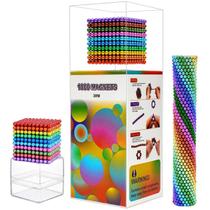 Brinquedo de mesa Magnetic Balls Building 1000 unidades para alívio do estresse Brinquedo de mesa Magnetic Balls Building 1000 unidades para alívio do estresse