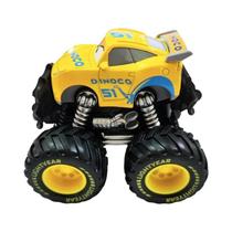 Brinquedo De Metal Offroad Da Disney Pixar Cars, Lightning McQueen, Sheriff Black Storm, Jackson