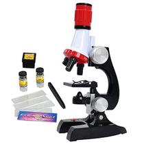 Brinquedo de microscópio 1200X Kids Biology Science com imagem nítida