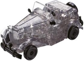 Brinquedo de montagem 3D Crystal Puzzle Vintage Car DIY 54 unidades cinza